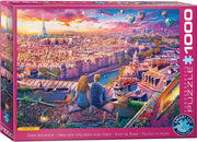 Eurographics - Über den Dächern von Paris - 1000 Teile Puzzle
