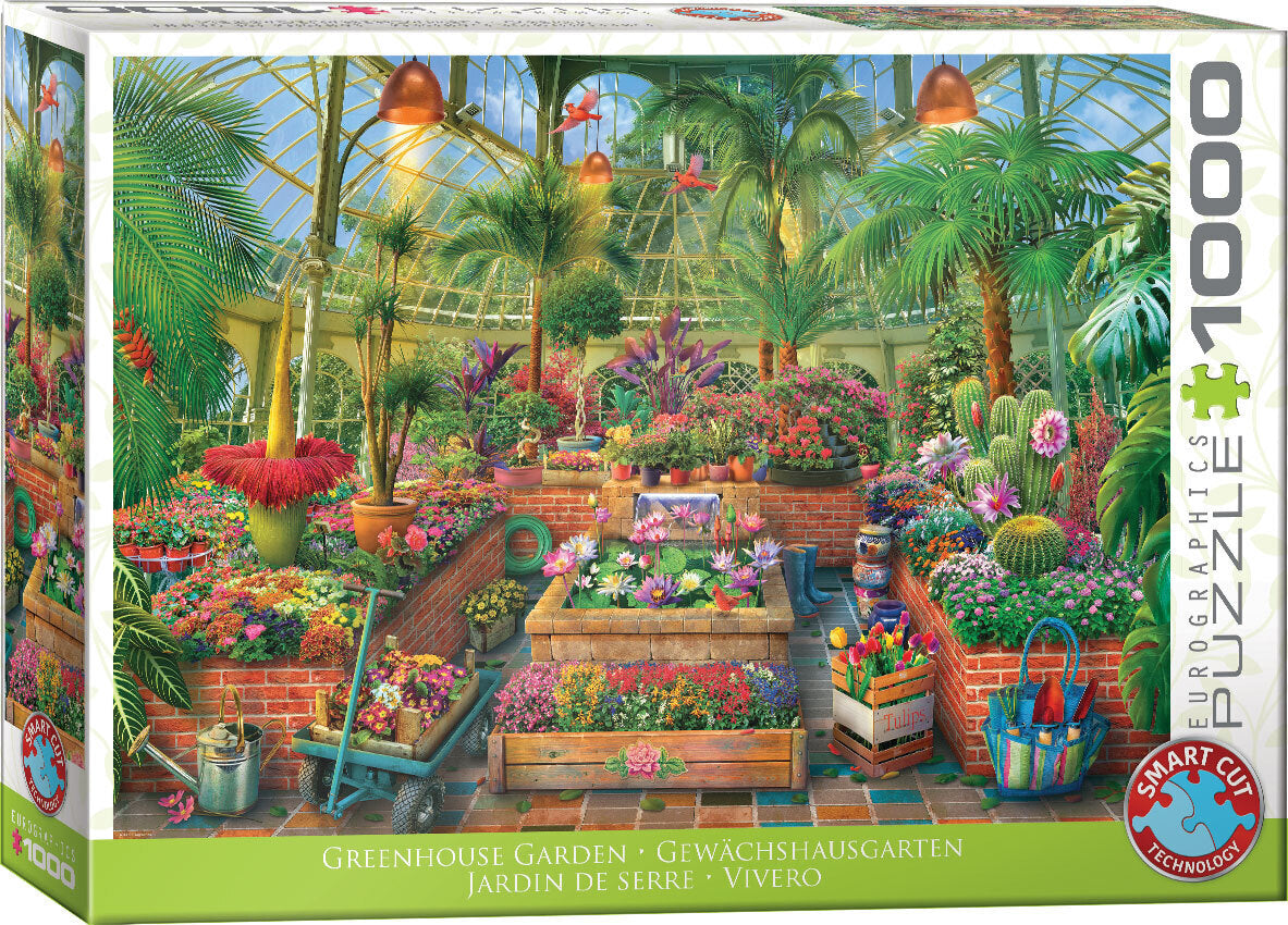 Eurographics - Gewächshausgarten - 1000 Teile Puzzle - Nur CHF 19.90! Jetzt kaufen auf fluxed.ch