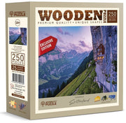 Wooden.City - Aescher, Appenzell AI - 250 Teile Puzzle