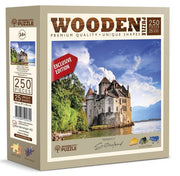 Wooden.City - Schloss Chillon, Waadt - 250 Teile Puzzle