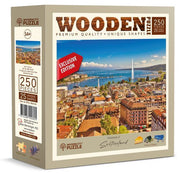 Wooden.City - Genf - 250 Teile Puzzle