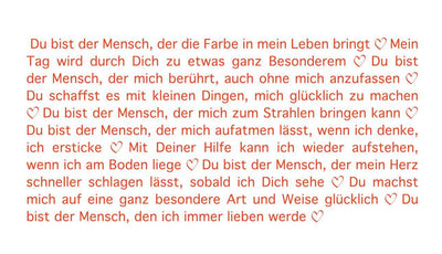 Für den Liebsten Menschen | Wortlicht - Nur CHF 25.50! Jetzt kaufen auf fluxed.ch