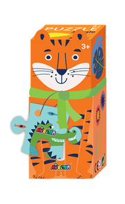 Avenir | Tiger (Jungle) - 28 Teile Kinderpuzzle - ab 3 Jahren