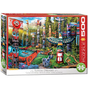 Eurographics - Totem Dreams - 500 Larger-Teile Puzzle