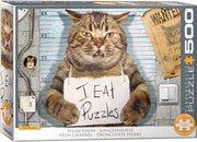 Eurographics - Gangsterkatze - 500 Larger-Teile Puzzle