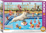 Eurographics - Verrückter Pooltag - 500 Larger-Teile Puzzle