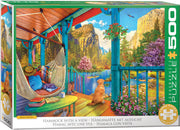 Eurographics - Hängematte mit Aussicht - 500 Larger-Teile Puzzle