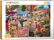 Eurographics - Ein Tag auf dem Bauernmarkt - 104 grosse Teile Puz