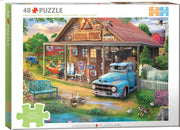 Eurographics - Landhandel - 48 sehr grosse Teile Puzzle