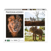 Ambassador | Wildtiere Afrika - 3 x 1000 Teile Puzzle