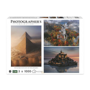 Ambassador | Historische Stätten - 3 x 1000 Teile Puzzle