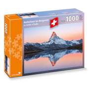carta.media - Matterhorn im Morgenrot - 1000 Teile Puzzle