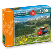 Carta.media - Muottas Muragl Bahn - 1000 Teile Puzzle