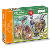 carta.media - Wildes Treffen - 1000 Teile Puzzle