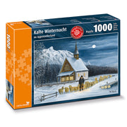 carta.media - Kalte Winternacht im Appenzellerland - 1000 Teile P