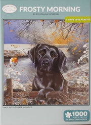 Otter House - Frosty Morning - 1000 Teile Puzzle