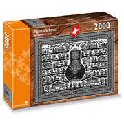 carta.media - Typisch Schweiz - 2000 Teile Puzzle