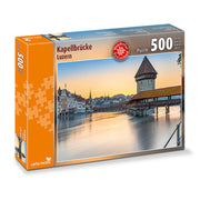 carta.media - Kapellbrücke Luzern - 500 Teile Puzzle
