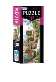 Blue Focus | Mini Puzzle - Waterfall Street - 128 Teile Puzzle