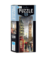 Blue Focus | Mini Puzzle - London - 128 Teile Puzzle