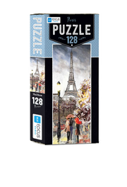 Blue Focus | Mini Puzzle - Paris - 128 Teile Puzzle