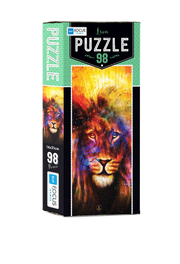 Blue Focus | Mini Puzzle - Lion - 98 Teile Puzzle