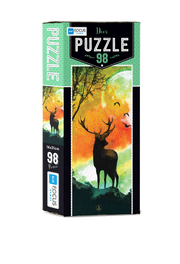 Blue Focus | Mini Puzzle - Deer - 98 Teile Puzzle
