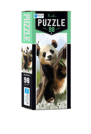 Blue Focus | Mini Puzzle - Panda - 98 Teile Puzzle