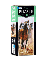 Blue Focus | Mini Puzzle - Horse - 98 Teile Puzzle