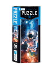 Blue Focus | Mini Puzzle - The Astronaut in Space - 98 Teile Puzzle