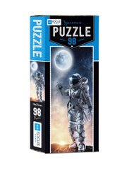 Blue Focus | Mini Puzzle - Spaceman - 98 Teile Puzzle