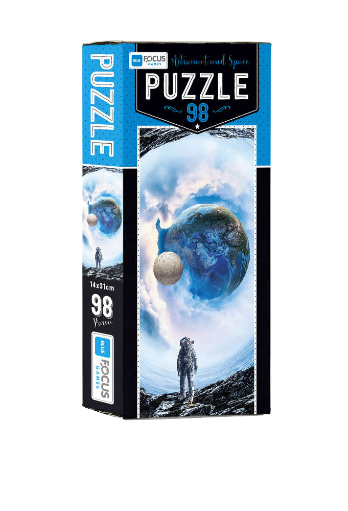 Blue Focus | Mini Puzzle - Astronaut and Space - 98 Teile Puzzle - Nur CHF 5.90! Jetzt kaufen auf fluxed.ch