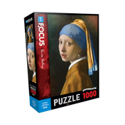 Blue Focus | Girl with a Pearl Earring - 1000 Teile Puzzle