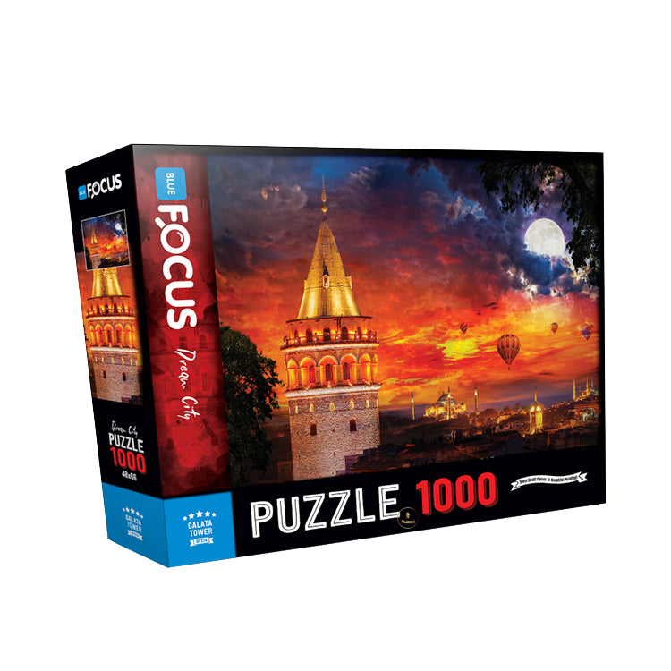 Blue Focus | Galata Tower - 1000 Teile Puzzle - Nur CHF 12.90! Jetzt kaufen auf fluxed.ch