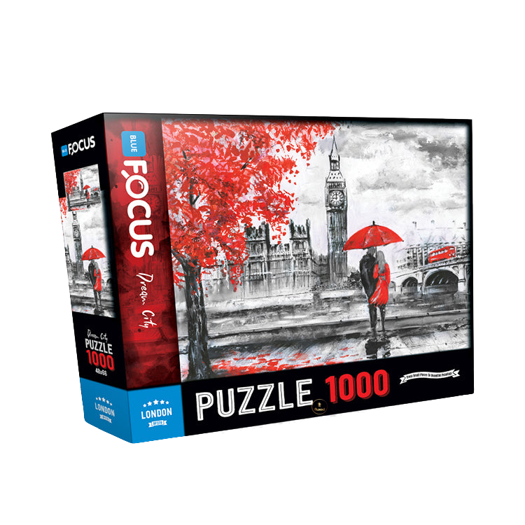 Blue Focus | London - 1000 Teile Puzzle - Nur CHF 12.90! Jetzt kaufen auf fluxed.ch