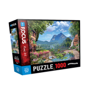 Blue Focus | Lake and Mountain - 1000 Teile Puzzle