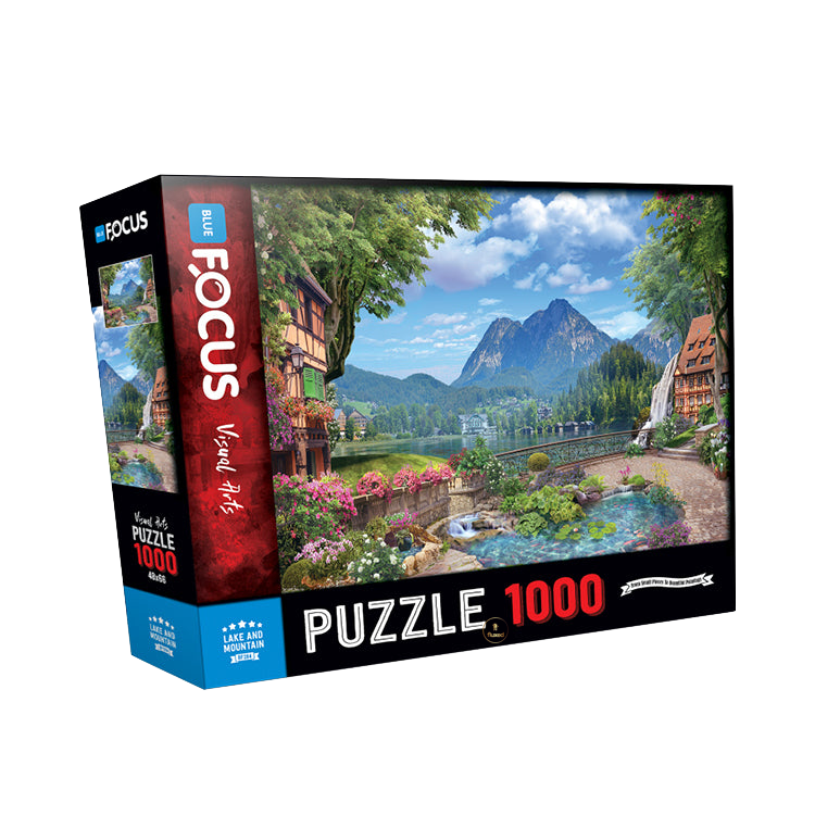 Blue Focus | Lake and Mountain - 1000 Teile Puzzle - Nur CHF 12.90! Jetzt kaufen auf fluxed.ch