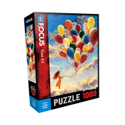 Blue Focus | Flying Balloons - 1000 Teile Puzzle