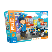 Blue Focus | Police - 24 Teile Puzzle