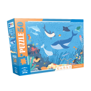 Blue Focus | Sea Animals - 50 Teile Puzzle