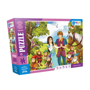 Blue Focus | Snow White Princess - 100 Teile Puzzle