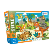 Blue Focus | Dinosaurs - 100 Teile Puzzle
