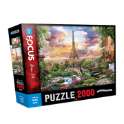 Blue Focus | Paris - 2000 Teile Puzzle