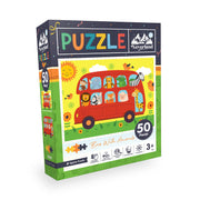Neverland - Bus with Animals - 50 Teile Puzzle