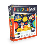 Neverland - Animals on Moon - 50 Teile Puzzle