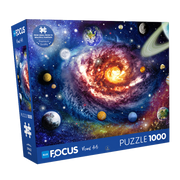 Blue Focus | Space - 1000 Teile Puzzle