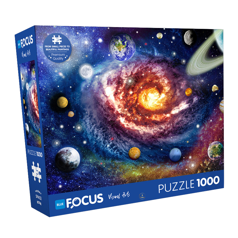Blue Focus | Space - 1000 Teile Puzzle - Nur CHF 11.90! Jetzt kaufen auf fluxed.ch