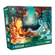 Blue Focus | Fire and Water - 1000 Teile Puzzle