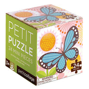 Petit Collage - Schmetterling - Petit Puzzle - 24 Teile - ab 3 J.