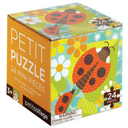 Petit Collage - Marienkäfer - Petit Puzzle - 24 Teile - ab 3 J.